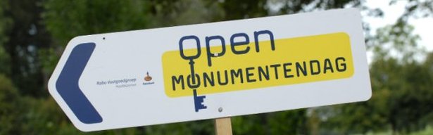 Bordje Open Monumentendag